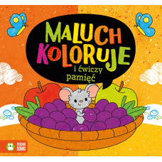 Maluch koloruje i ćwiczy pamięć